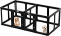 Clear Acrylic Dog Playpen 14PCS - 23.6in High Transparent Pet Pen