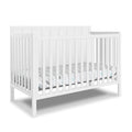 Essex 4-in-1 Convertible Crib Classic Wooden Baby Bed - Modern