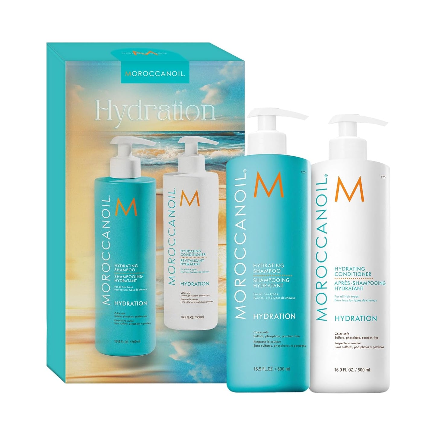 Moroccanoil Half-Liter Set: Luxe Hair Care