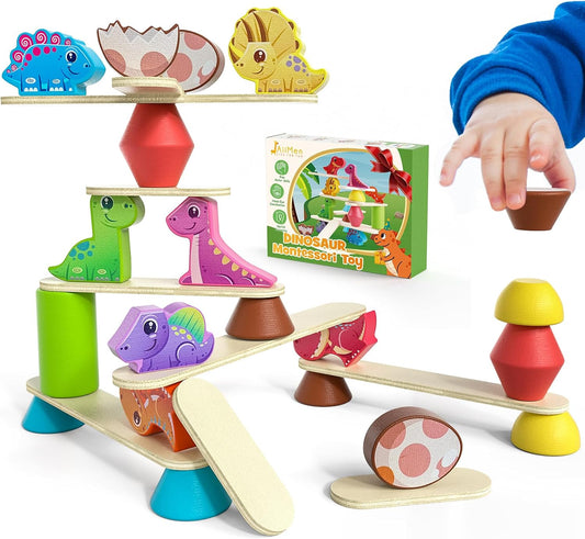 Montessori Dinosaur Educational Toy Set for Toddlers