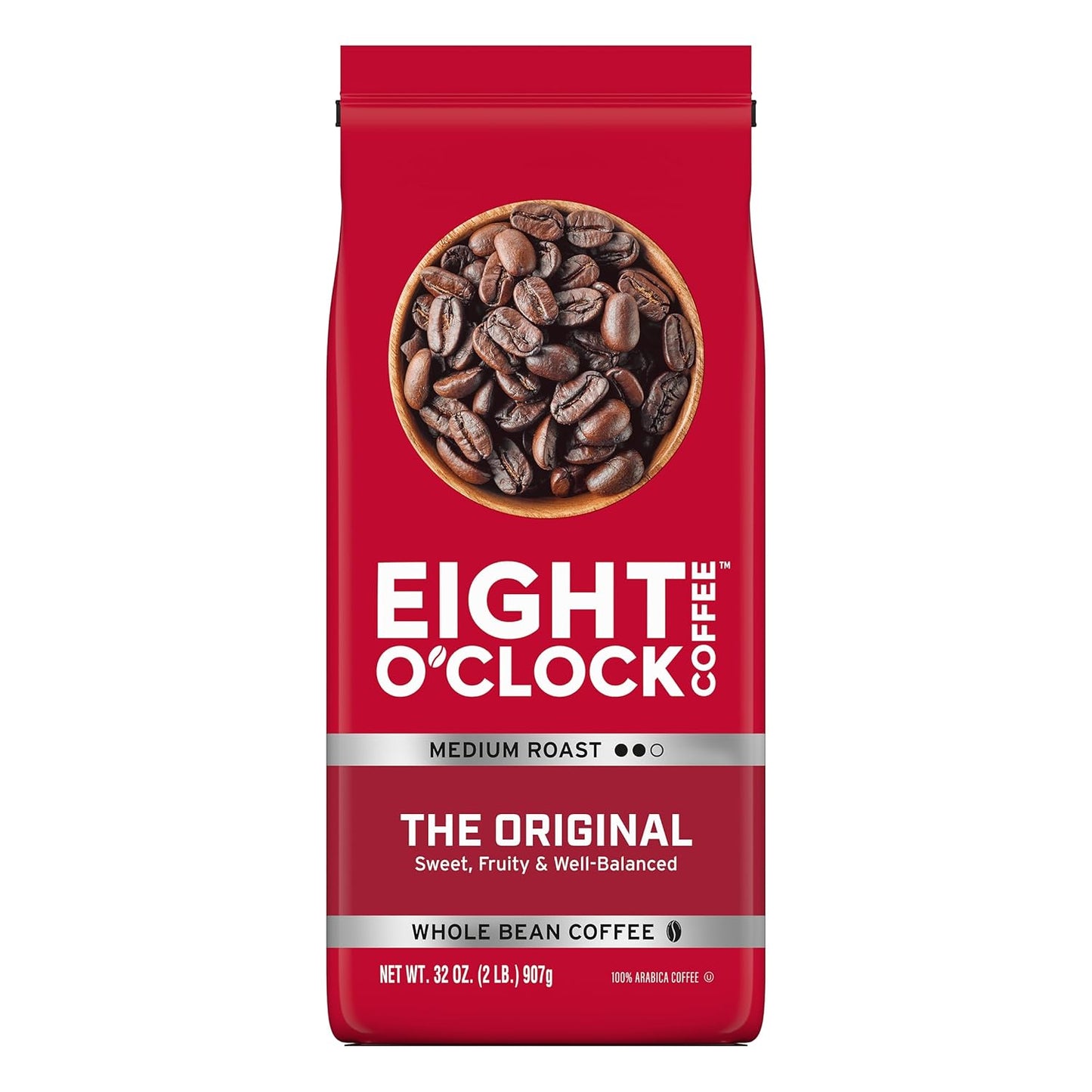 Eight O'Clock Coffee Whole Bean - Sweet & Well Balanced