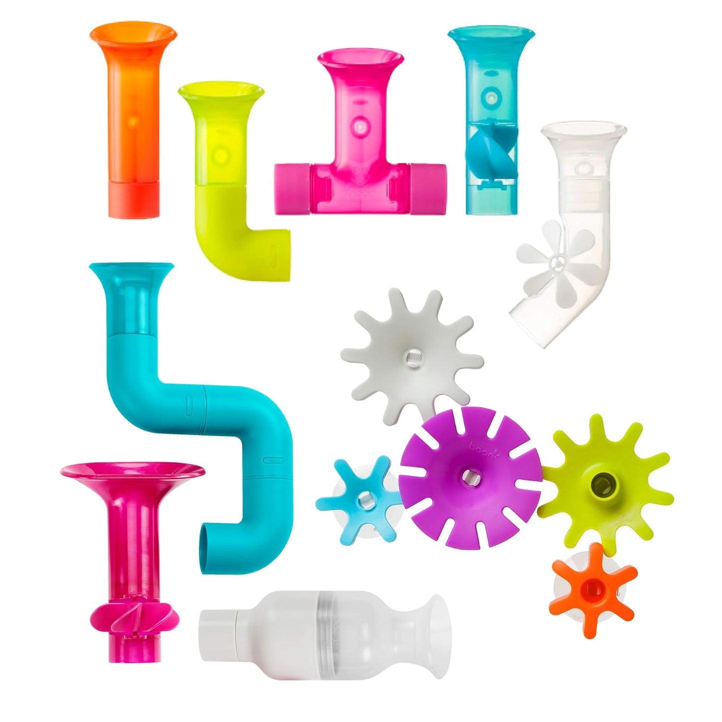 Boon Sensory Bath Toy Bundle - 13 Pack Fun!