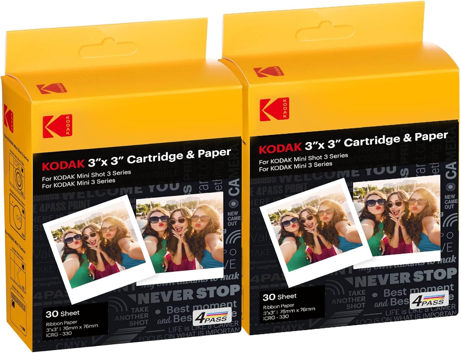 Print with Precision: KODAK 4PASS Film (60 Sheets)