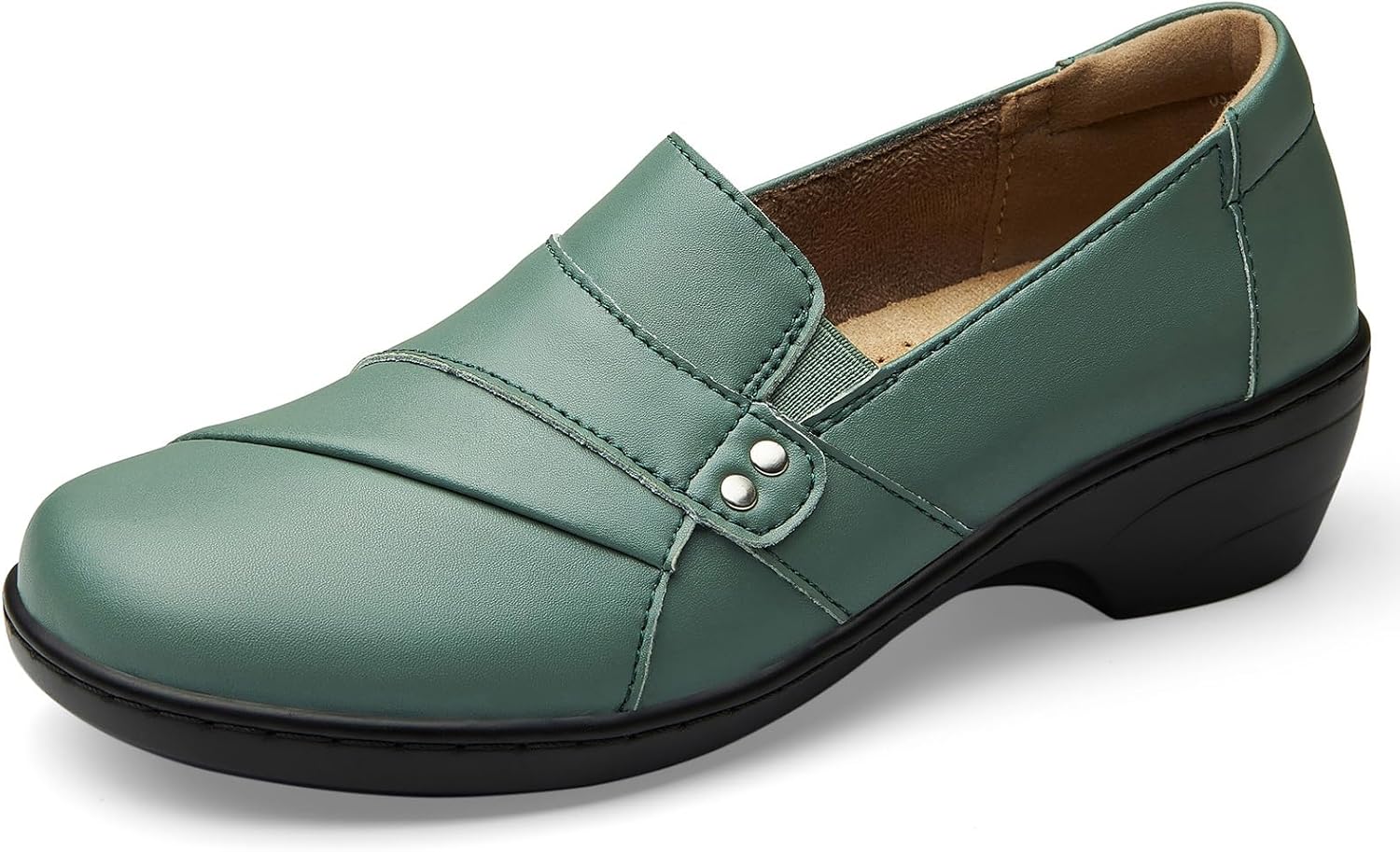 Women's Comfortable Lightweight Leather Loafers for Everyday Use