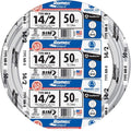 Southwire 50 ft 14/2 with Ground Romex NM-B Cable - Reliable Indoor