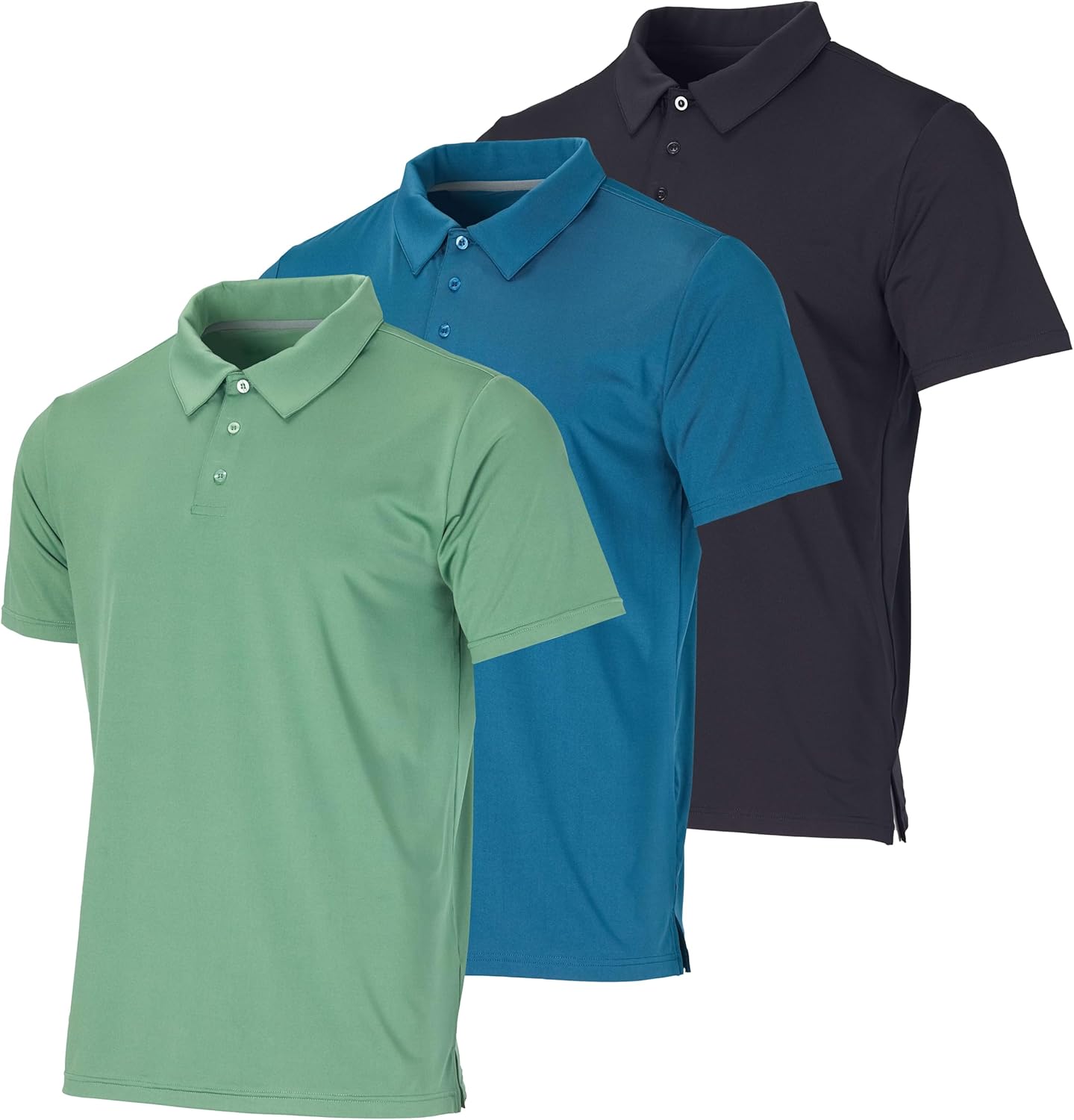 Real Essentials Men's Dry-Fit Short Sleeve Polo Shirt Review