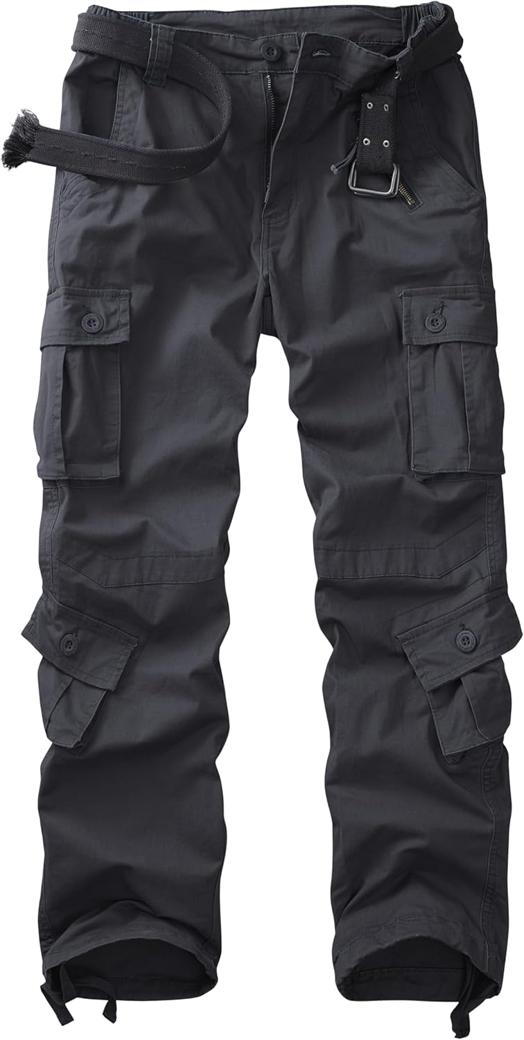 Womens Cargo Pants with Pockets for Outdoor Casual Use