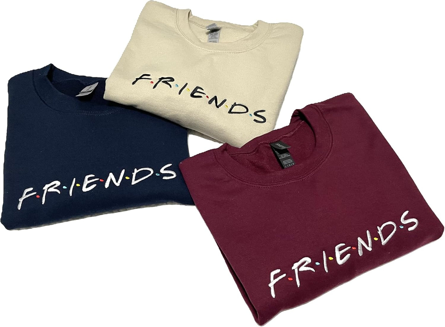 Personalized FRIENDS Sweatshirt | Custom Initials | Special Occasion