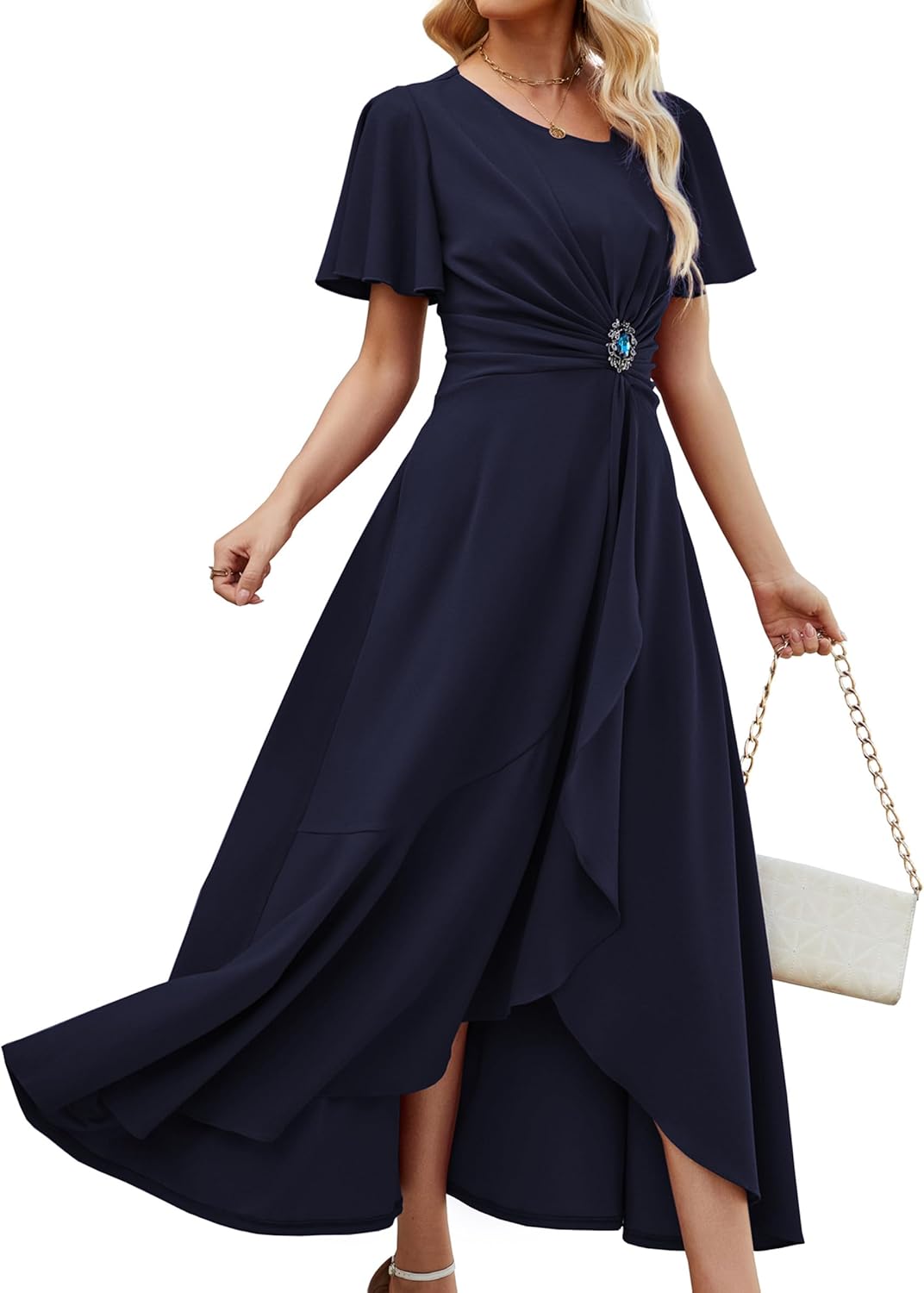 Elegant Wedding Guest Dresses for Women with Pockets and Style