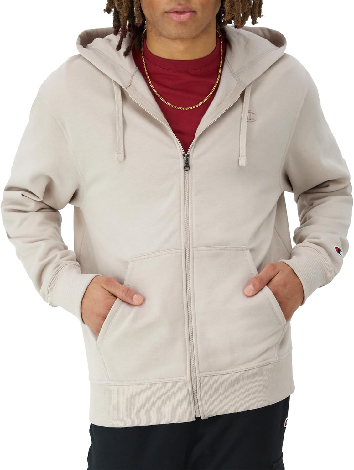 Champion Men's Zip-up Hoodie for Ultimate Comfort and Style