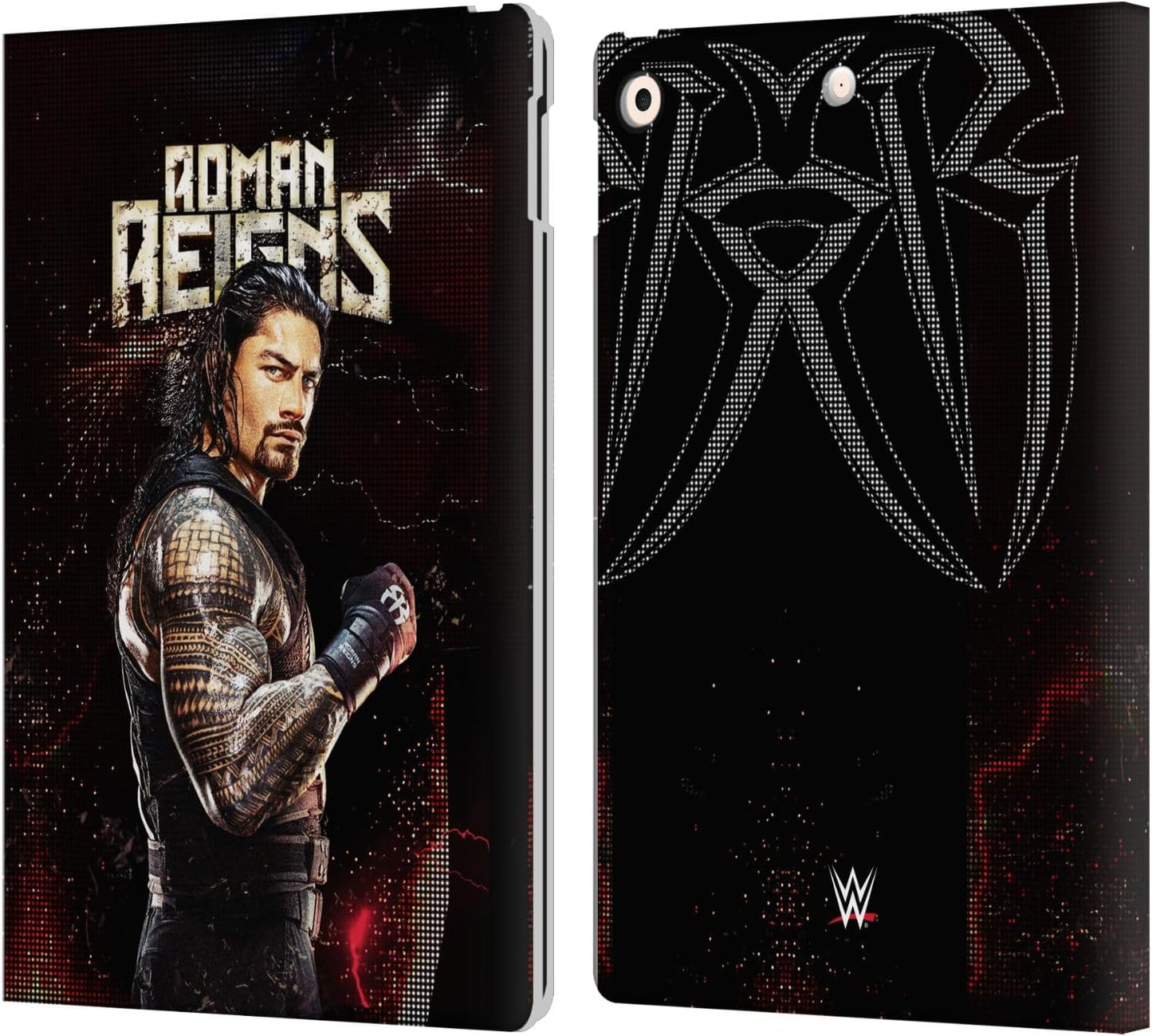 WWE Roman Reigns Leather Wallet Case for iPad 10.2 2019-2021