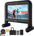 Inflatable Movie Screen 16FT Outdoor 16:9 - Easy Setup Backyard