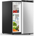 COWSAR 2.6 Cu.Ft Dorm Fridge with Freezer - Compact, Quiet Cooling