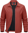 MAGCOMSEN Men's Lightweight Windbreaker Jacket - Casual Full Zip made