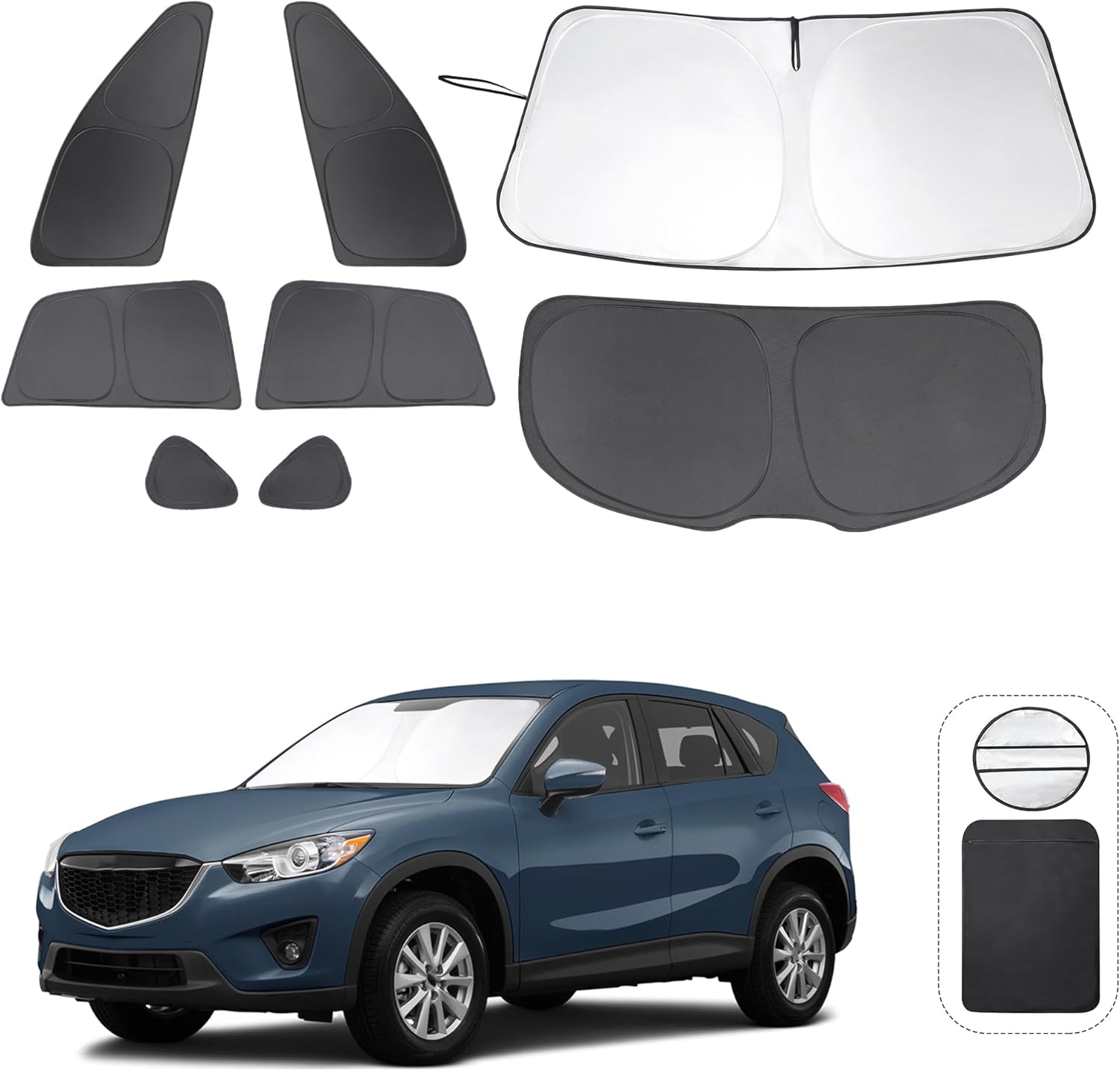 TINGLU Window Shades for Mazda CX-5: Ultimate Sun Protection