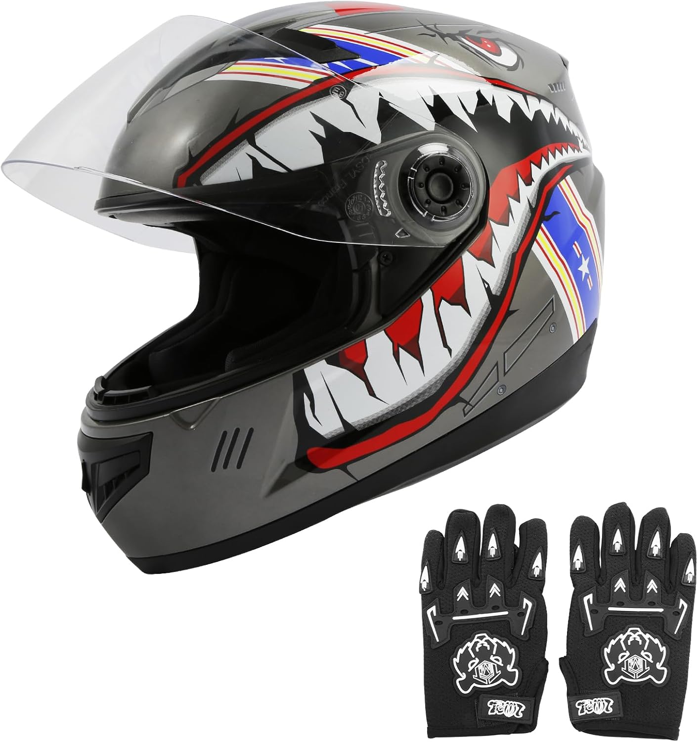 TCMT Dot Youth Motocross Helmet for Safety and Comfort