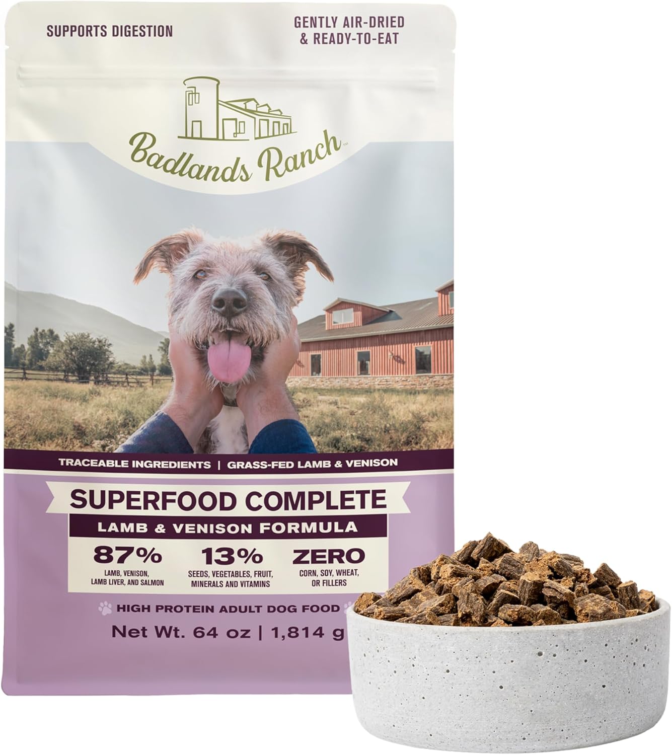 BADLANDS RANCH Superfood Complete Air-Dried Dog Food Review