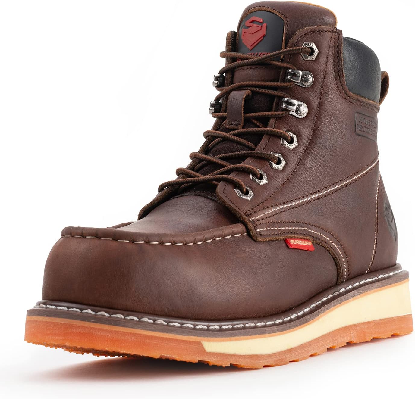 SUREWAY 6 Mens Heavy Duty Work Boots for Comfort and Durability