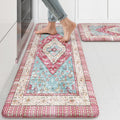 Kitchen Rugs and Mats 2PCS Cushioned Anti-Fatigue Runner - Extra Thick