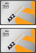 TEAMGROUP AX2 1TB 2-Pack SATA III SSD - Fast Upgrade for Laptops & PCs