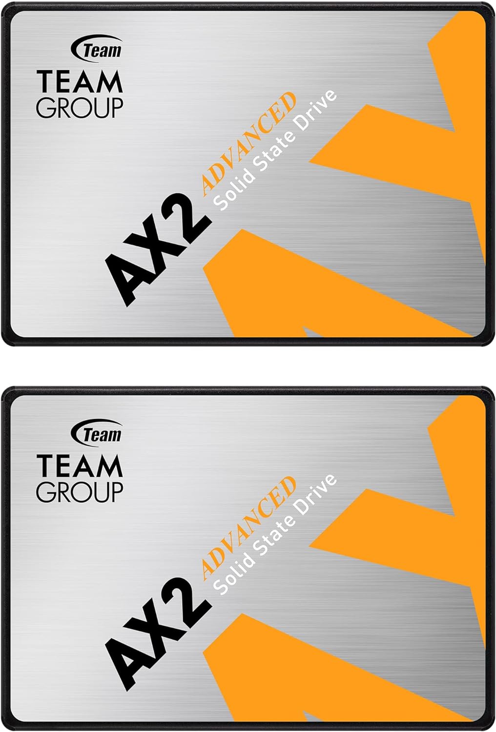 TEAMGROUP AX2 1TB 2 Pack SATA III SSD for Laptop & Desktop