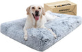 Washable Extra Large Dog Bed with Removable Cover - Waterproof Crate