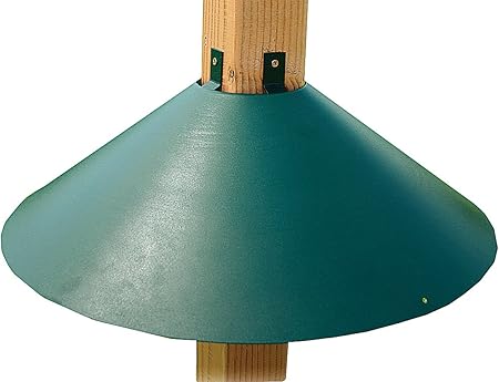 Woodlink Metal Wrap Around Bird Feeder Squirrel Baffle Guard