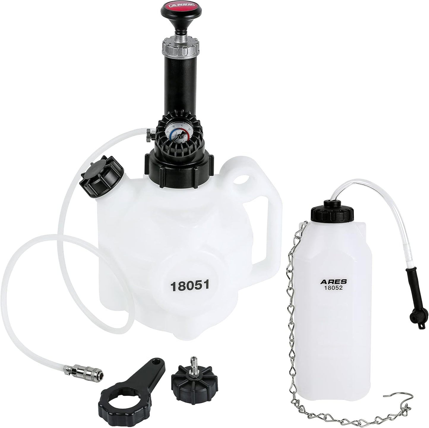 ARES 18053 4-Liter Manual Brake Fluid Pressure Bleeder Set Review
