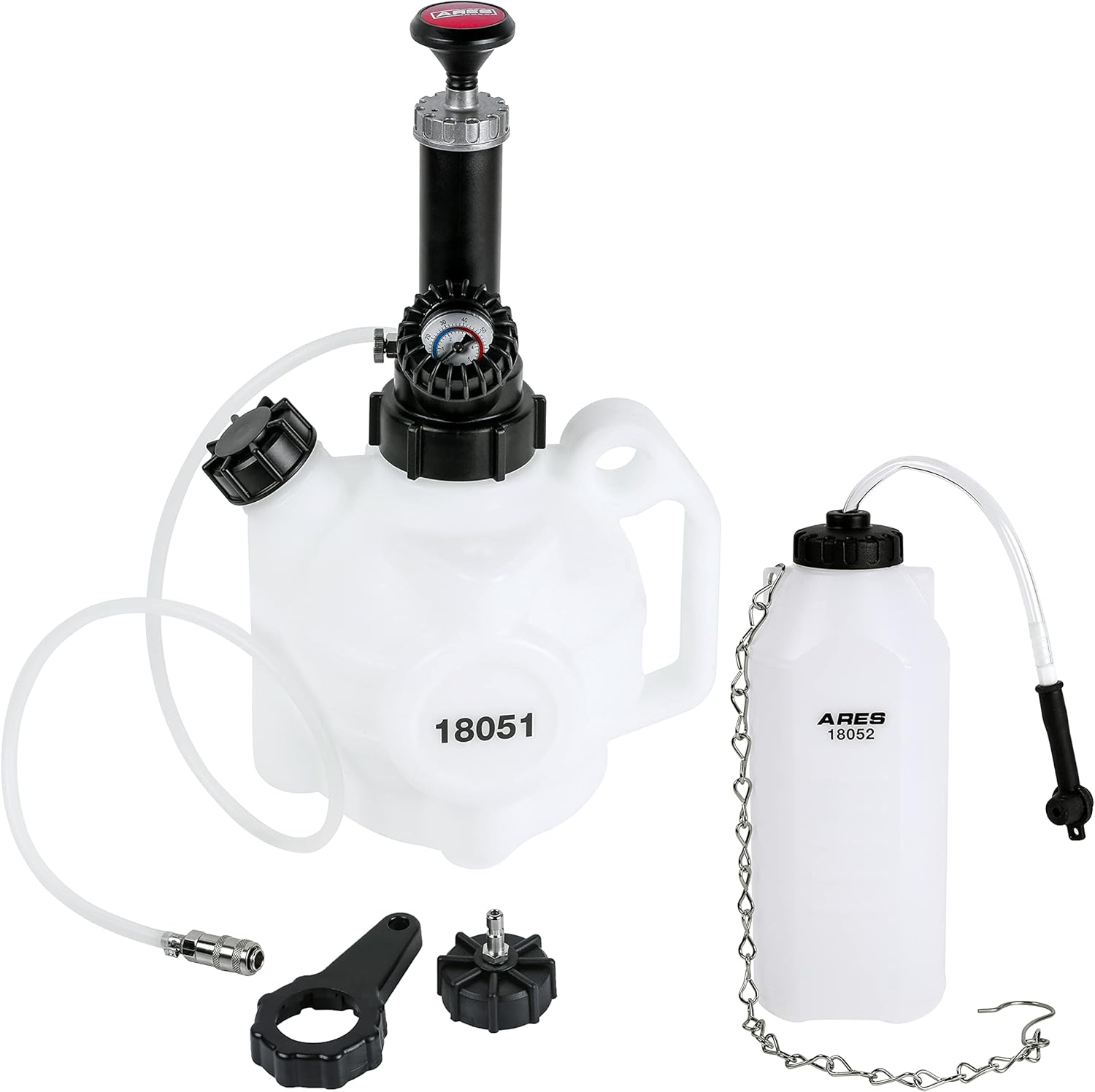 ARES 18053 4-Liter Manual Brake Fluid Pressure Bleeder Set Review