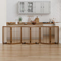 Dog Gate 32in Tall Foldable Dog Gate for Doorways - Freestanding 6