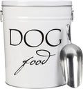 Harry Barker Pet Food Storage Classic White Medium - Timeless Kitchen