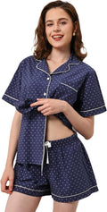 100% Cotton Pajamas for Women Sets 2 Pieces - Soft Breathable PJs fits