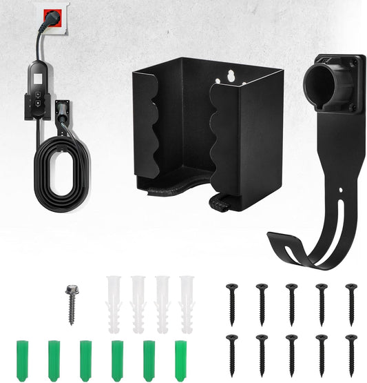 Fasmov Wall-Mount EV Charger Holder Set