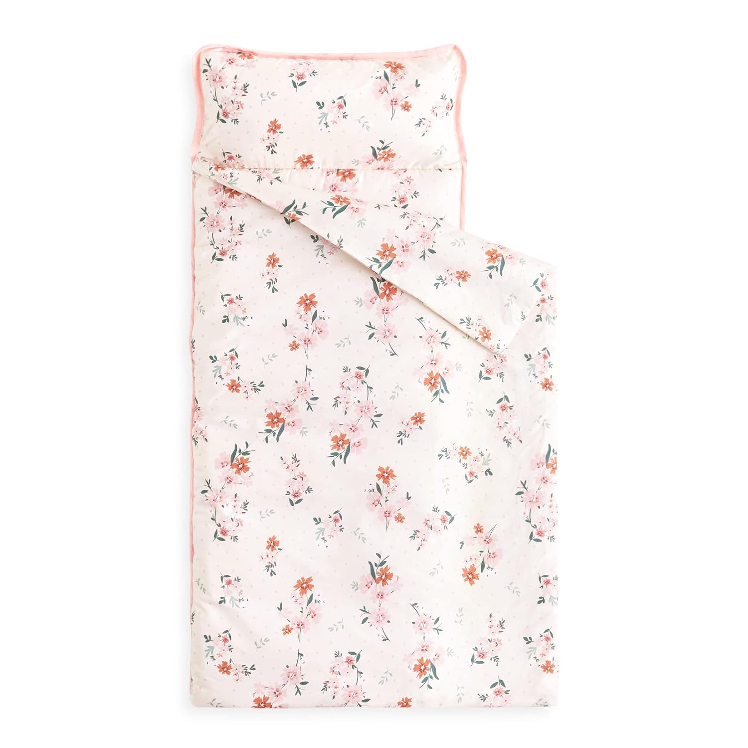 Toddler Nap Mat with Pillow and Blanket for Cozy Sleep