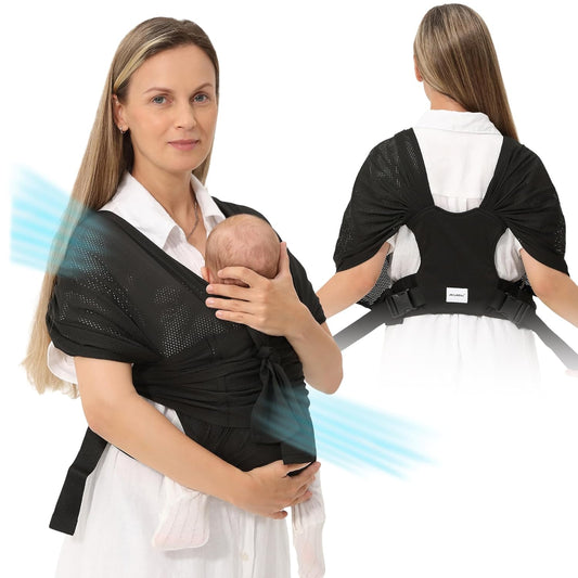 Lightweight AirMesh Baby Carrier for Easy Kangaroo-Style Carry