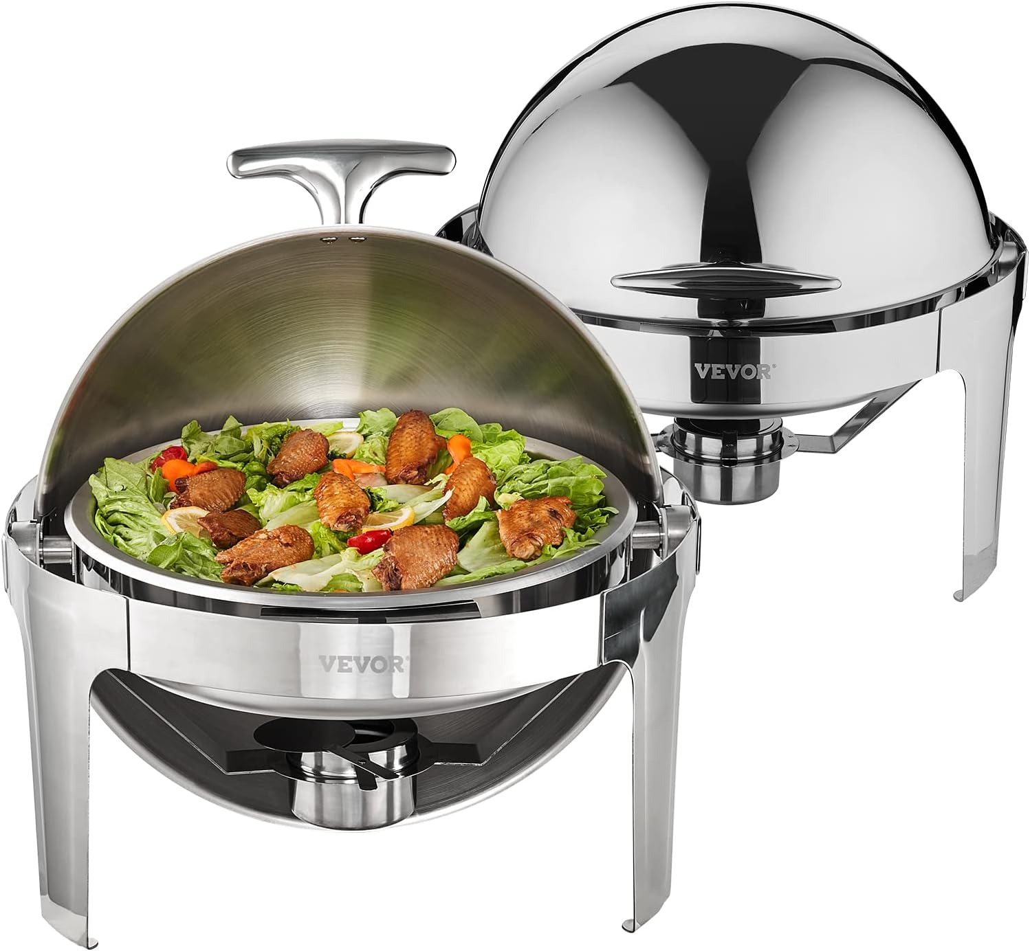 VEVOR Roll Top Chafing Dish Buffet Set for Catering Events