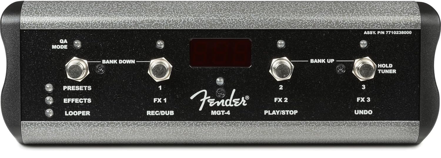 Fender MGT-4 4-Button Mustang GT Footswitch for Musicians