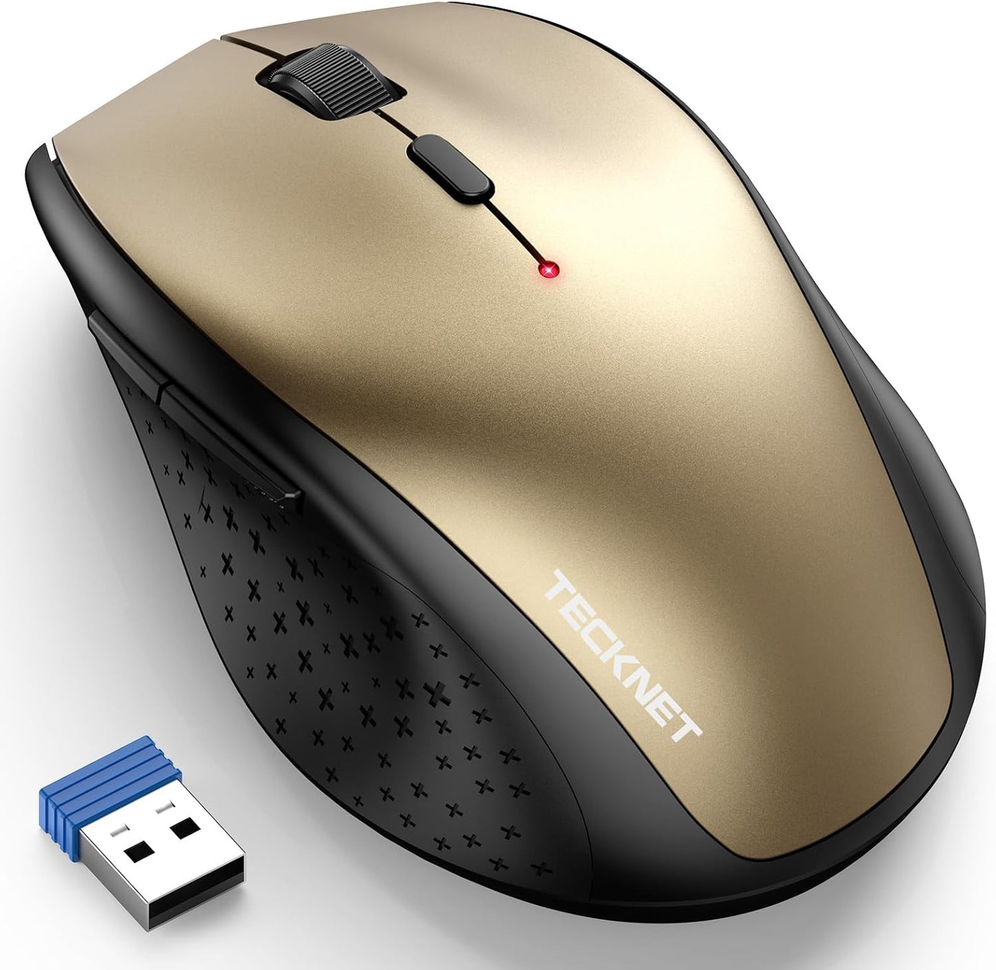 TECKNET 4800 DPI Wireless Mouse - 30 Month Battery Life!