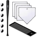 Grand Slam Baseball Bat Set with Bat, 6 Balls & 4 Bases - Backyard