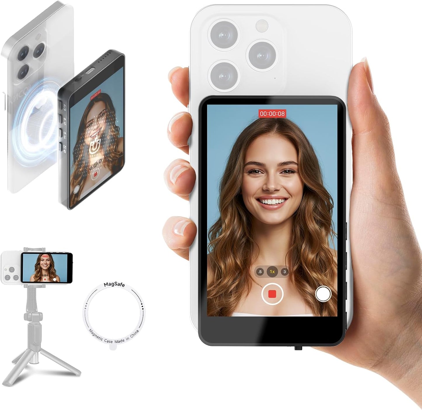 SYNCO XView Selfie Monitor for iPhone & Android Creators
