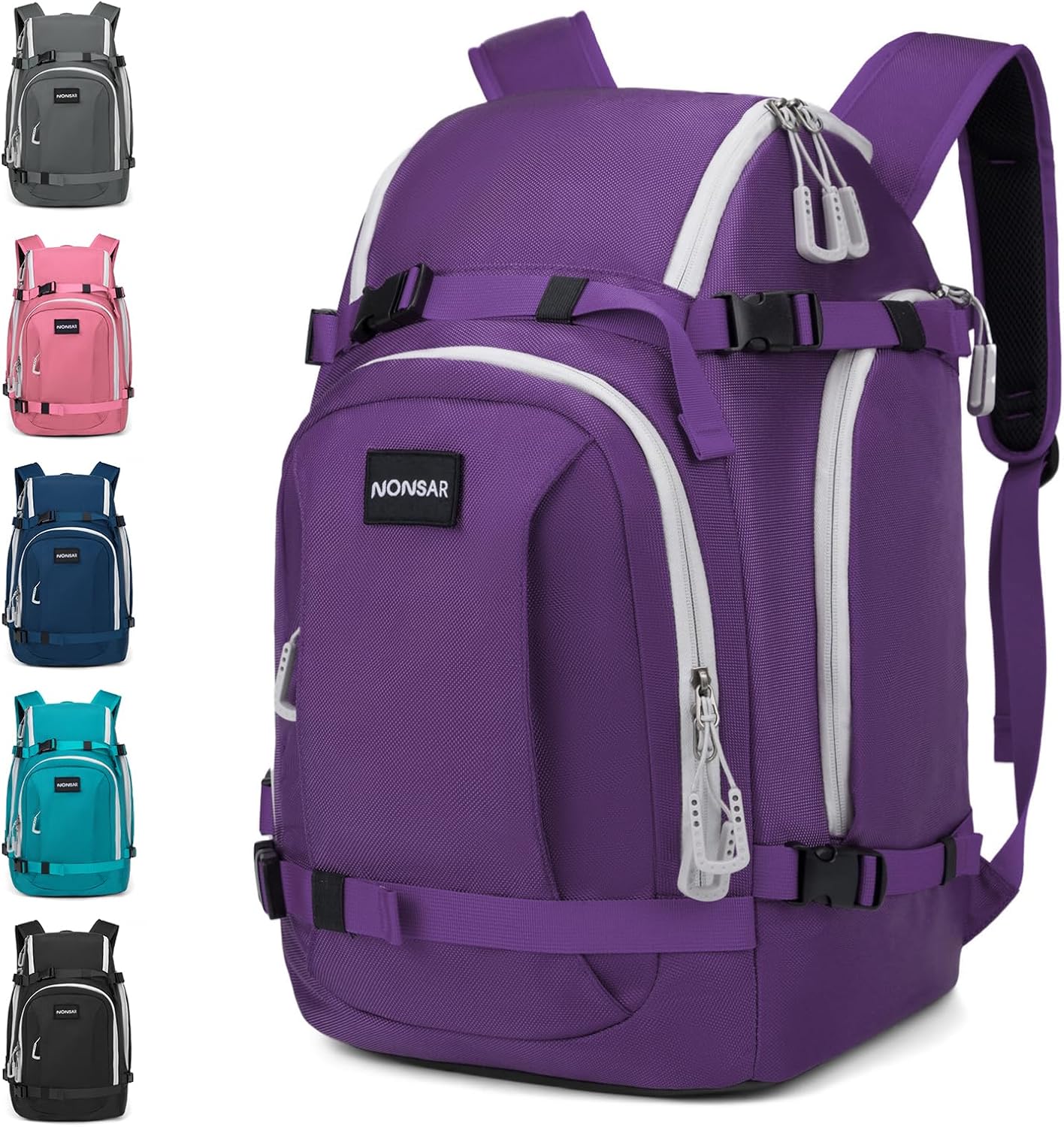 NONSAR 50L Ski Boot Bag - Waterproof & Spacious!