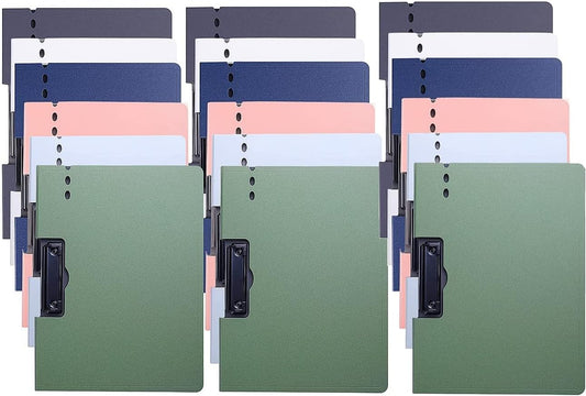 A4 Binder Punchless Clipboards with Storage for School and Office