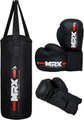 Kids Boxing Set MMA Gloves and Mini Punching Bag - Junior 6oz Kit