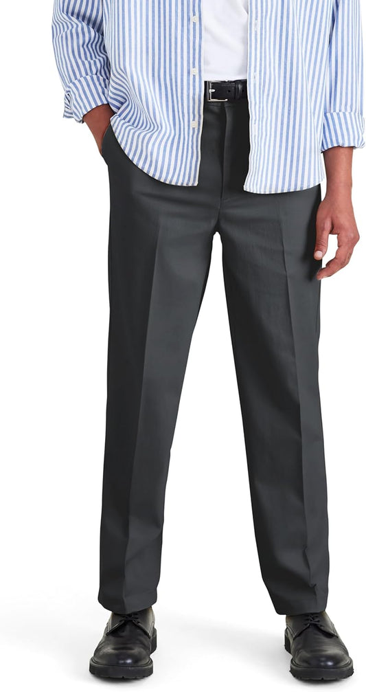 DOCKERS Mens Relaxed Fit Signature Iron Free Khaki Pants Review