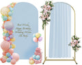 Metal Arch with Cover and Balloon Set 6.6ft - Easy Setup Backdrop