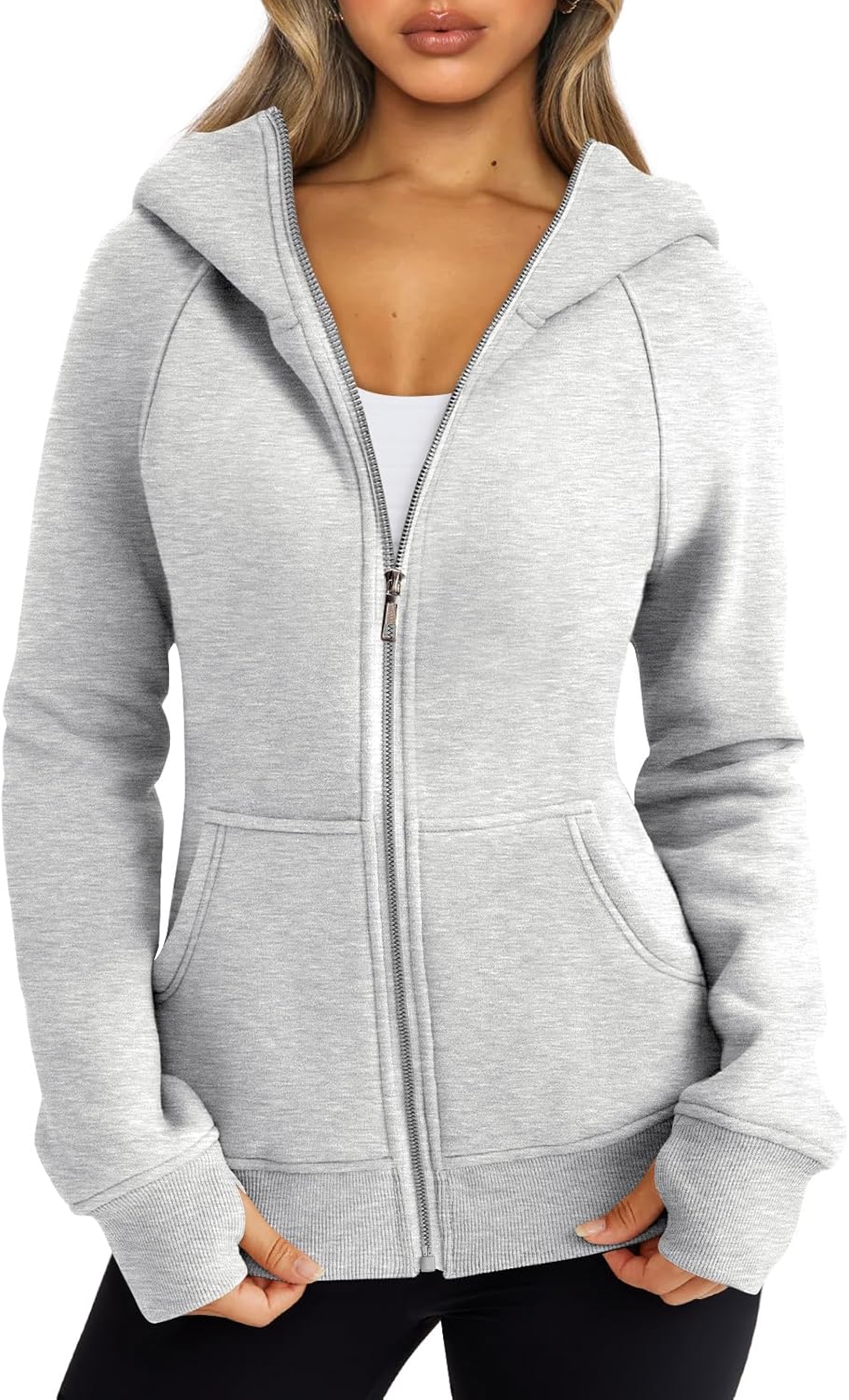 Trendy Queen Womens Zip Up Hoodies for Cozy Fall Fashion