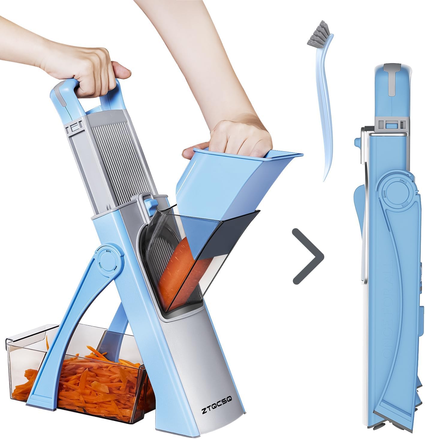 2025 Upgraded All-in-1 Mandoline Slicer for Effortless Cooking