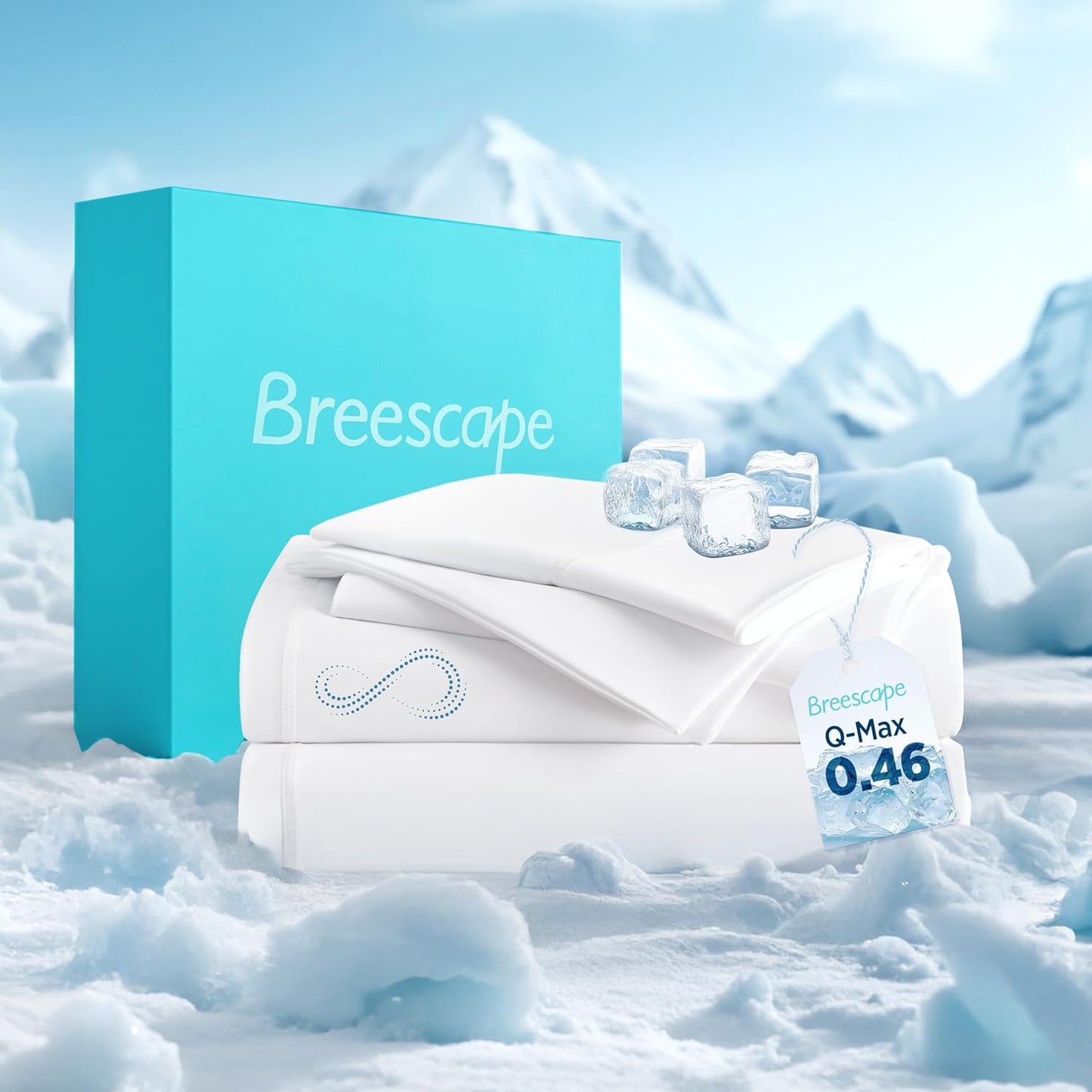 Cooling Sheet Set Twin XL - BlendTek Technology for Hot Sleepers