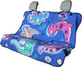 Cartoon Dinosaur Back Seat Cover for Cars and Trucks - Waterproof