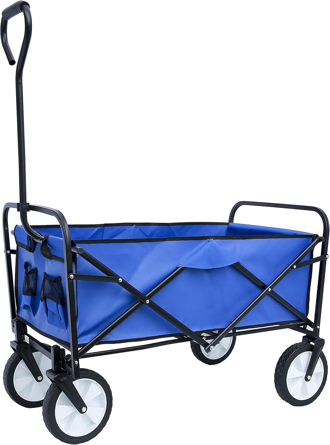 Adjustable Handle Collapsible Outdoor Wagon - Efficient Shopping!